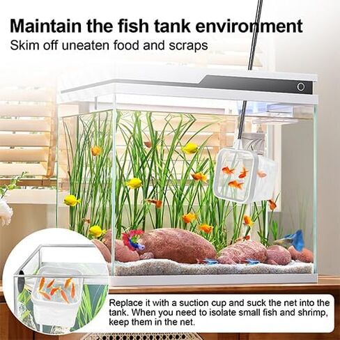 2-Pack 3-Inch Aquarium Net – Small Fish Tank Tool for Shrimp & Bettas in Kuwait