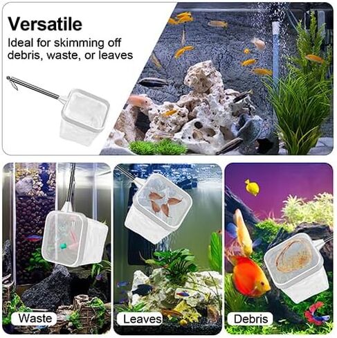 2-Pack 3-Inch Aquarium Net – Small Fish Tank Tool for Shrimp & Bettas in Kuwait