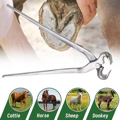 15 Inch Stainless Steel Horse Hoof Nipper Heavy-Duty Hoof Trimmer Cutter in Saudi Arabia