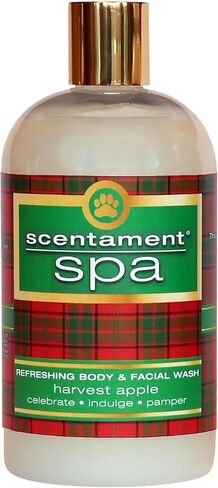 Best Shot Scentament Spa for Pets, Seasonal Facial Spa and Body Wash, Mango Maui, Tearless Shampoo, Hypoallergenic Body Wash, Reduces Tear Stains, 1 Gallon in Saudi Arabia
