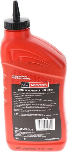 Ford Genuine Ford Fluid XY-80W90-QL SAE 80W-90 Premium Rear Axle Lubricant - 1 Quart in Kuwait