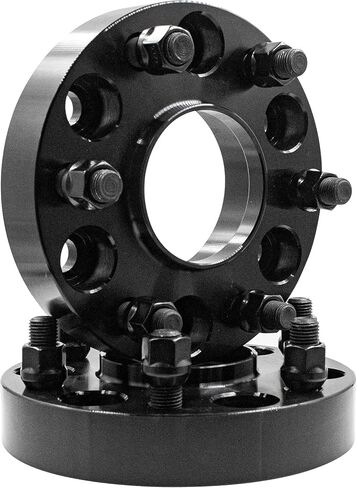 Wheel Accessories Parts 4 Pcs Hub Centric Wheel Spacers 6 on 135mm to 6 on 5.50" 1.50 Inch Thick M14x1.5 14x1.5 Thread Stud Adapts Chevy Siverado 1500 and GMC Sierra 1500 Wheels to Ford F150 Vehicles in Kuwait