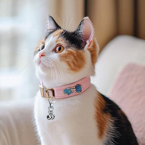 10Pcs Dog Collar Bells for Small Medium Dogs and Cats Loud Silver Pet Tracking Bell with Dual Charms & Heavy-Duty Clips - Rust-Proof Zinc Alloy Training Bells for Outdoor Safety in Kuwait
