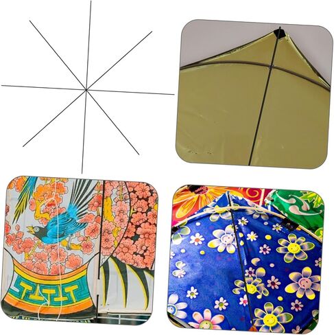 DIY Kite Skeleton Rods 4Pcs Plastic Support Parts for Kites in Kuwait