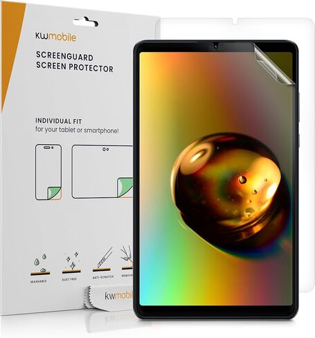 kwmobile Screen Protector Compatible with Amazon Fire 7 7" (2022) Screen Protector - 2x Anti-reflective Matte Film for Tablet in Kuwait