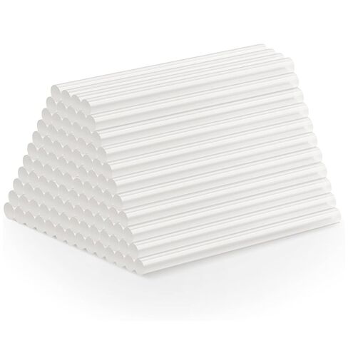 Tilswall Hot Glue Sticks, 100 Pcs 0.27" x 4.33" Mini Melt Sticks, Compatible with Most Hot Glue Guns - Ideal for Wood, Metal, Glass, Crafts, and More in Saudi Arabia