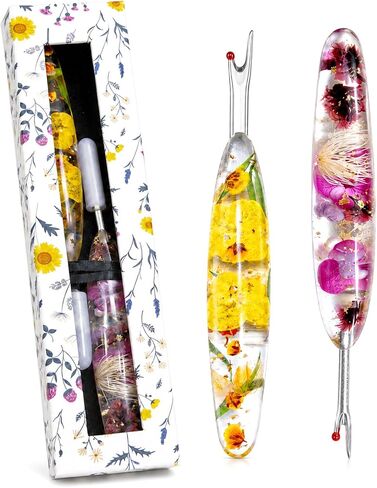 Reessy Seam Ripper Set, Small & Large Stitch Remover Tools with Resin Handles, Thread Pick Seam Cutter for Sewing, Stitch Removal, Alterations, Quilting & Crafts in Saudi Arabia