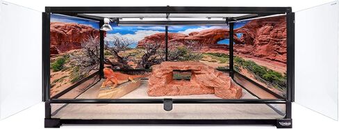 Carolina Custom Cages Terrarium, Extra-Long, 48Lx18Wx18H; Easy Assembly in Kuwait