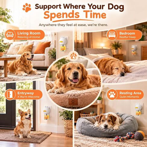 Dog Calming Diffuser Kit with 2 Plug in +6 Refills Calming Kit in Kuwait