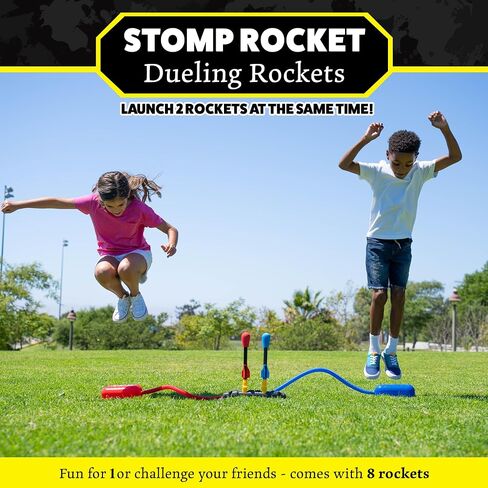 Stomp Rocket Stomp Hopper & Dueling Rocket Launcher for Kids - Outdoor Toy Bundle in Kuwait