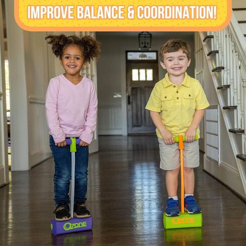 Flybar Ozone My First Foam Pogo Jumper Safe Pogo Hopper for Kids Ages 3 & Up in Saudi Arabia