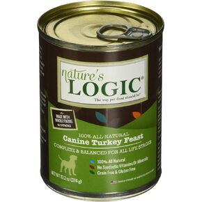 Nature'S Logic Turkey Canned Dog Food (Case Of 12), 12/13.2 Oz/One Size