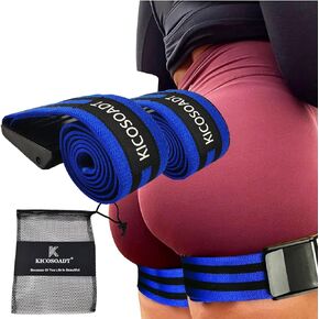 Glute Bands,Blood Flow Restriction Bands for Women Glutes & Hip Building,Butt Workout Equipment for Women,bfr Bands for Women Glutes,Adjustable bfr Bands for Arms and Legs