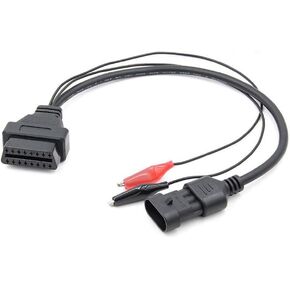 OBD OBD2 3 pin to 16 Pin Car Repair Equipments Connector Diagnostic Tool Car Extension Cable Adaptor Detection for Fiat Alfa Romeo Lancia