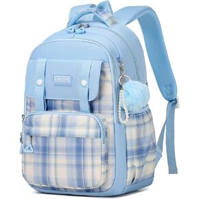 MUSEVOS Girls Backpack, Ideal School Backpack for Girls from Elementary to Teen Years, Kawaii Bookbag Cute Large Capacity
