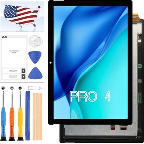 for Microsoft Surface Pro 4 Screen Replacement for Surface Pro 4 4th 1724 12.3INCH LCD Screen for Microsoft Surface Pro 4 Display LCD Touch Digitizer Assembly Repair Parts Kits, with Tools & Tape
