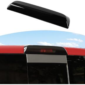 RT-TCZ for Silverado Third 3rd Brake Light Trim Cover, Smoked High Mount Light Accessories Compatible with Chevy Silverado GMC Sierra 2014-2018