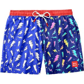 Splash Apparel Adults Colour Changing Swim Shorts Trunks - Water Reactive