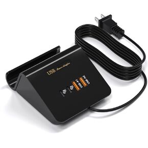 WUKUR USB C Charging Station 45W USB Charger 4 Ports PD Fast Charger for iPhone 15/14/13/12, iPad, Samsung Galaxy, Google Pixel,HTC, and Multiple Devices in Kuwait