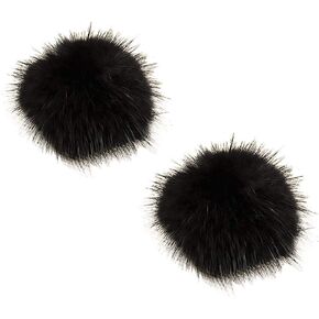 Joukavor Tinkerbell Pom Poms for Shoes Fluffy Shoe Clips Pompoms, 1 Pair