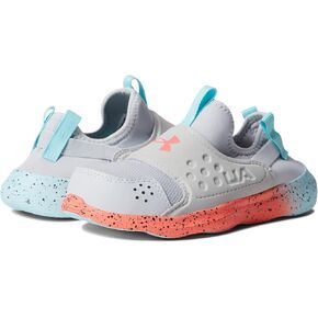Under Armour Baby Girl's Runplay Fade (Toddler) Halo Gray/Brilliance/Brilliance 7 Toddler M