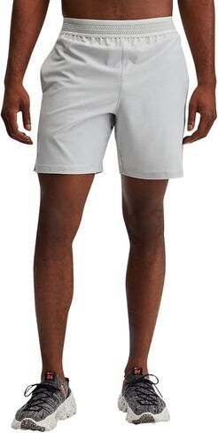 Fabletics Men's The Fundamental Short (Lined), Workout, Running, Training, Gym, Yoga, Ultra Lightweight, Athletic, 5" Inseam, XL, Mineral Grey in Saudi Arabia