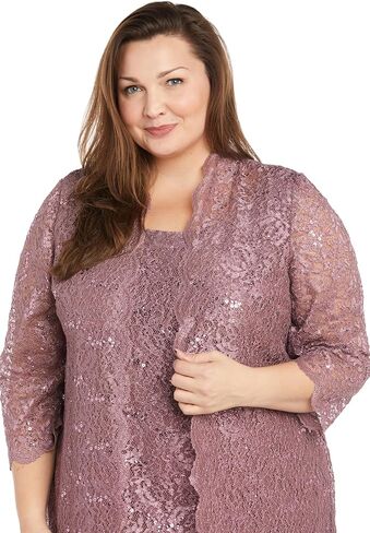 R&M Richards womens 3 Pc Formal Sequined Pants SetBusiness Suit Pants Set in Kuwait