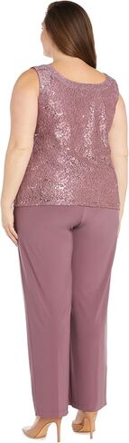 R&M Richards womens 3 Pc Formal Sequined Pants SetBusiness Suit Pants Set in Kuwait