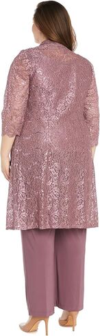 R&M Richards womens 3 Pc Formal Sequined Pants SetBusiness Suit Pants Set in Kuwait