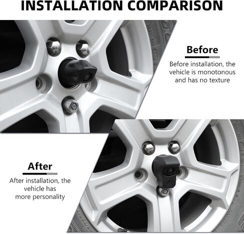 for JL Back Up Camera Cover Compatible with Jeep Wrangler JL 2018-2023 in Saudi Arabia