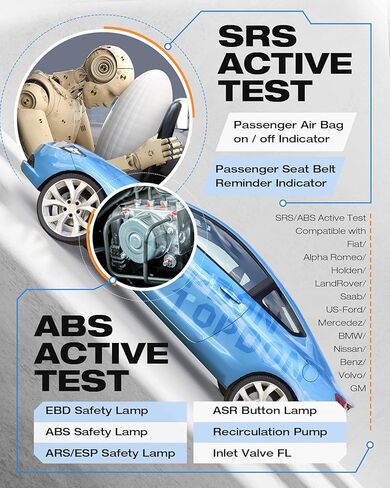 قارئ رمز الماسح الضوئي OBD2 AL600، أداة تشخيص الماسح الضوئي ABS & SRS مع اختبار نشط، ماسح ضوئي TOPDON للسيارة مع خدمة إعادة ضبط الزيت/BMS/SAS، أداة مسح ضوئي للسيارات بوظائف obd2 الكاملة، تحديث مجاني مدى الحياة in Kuwait