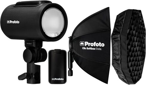 Profoto A2 Monolight - Powerful Studio Lighting Solution with Wireless Connectivity - Professional Photography Lighting Gear Bundle with Softbox, Softgrid and Accessories (4 Items) in Saudi Arabia