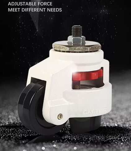 عجلات جذعية ممتازة قابلة للسحب لآلة التسوية - 4 عبوات - 2400 رطل لكل مجموعة - حامل جذعي ملولب - مسامير/أجهزة متضمنة 12 مم (جديدة ومحسنة) in Kuwait