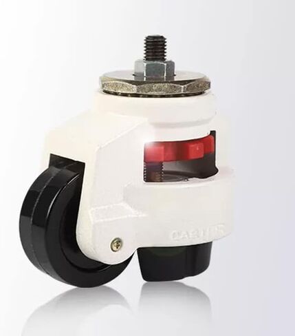 عجلات جذعية ممتازة قابلة للسحب لآلة التسوية - 4 عبوات - 2400 رطل لكل مجموعة - حامل جذعي ملولب - مسامير/أجهزة متضمنة 12 مم (جديدة ومحسنة) in Kuwait