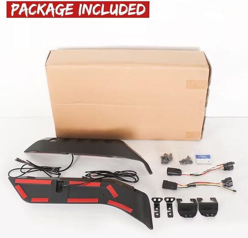 High Mount Brake Light with Turn Signals & Brake Lights, Extra Tail Light For Jeep Wrangler JK JKU 2007-2018 Upgrade Roof Tail Lights in Saudi Arabia