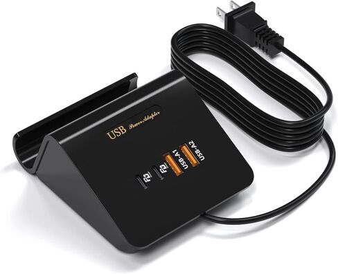 محطة شحن WUKUR USB C شاحن USB 45 وات 4 منافذ PD شاحن سريع لأجهزة iPhone 15/14/13/12 وiPad وSamsung Galaxy وGoogle Pixel وHTC وأجهزة متعددة in Kuwait