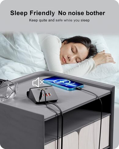 محطة شحن WUKUR USB C شاحن USB 45 وات 4 منافذ PD شاحن سريع لأجهزة iPhone 15/14/13/12 وiPad وSamsung Galaxy وGoogle Pixel وHTC وأجهزة متعددة in Kuwait