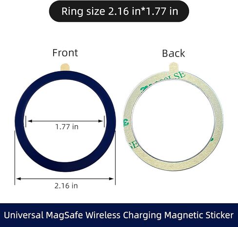 ملصق Magsafe، حلقة Magsafe، مغناطيس Magsafe، ملصق حلقة Magsafe، حلقة مغناطيسية لحافظة الهاتف، رقعة شحن لاسلكية مغناطيسية، متوافقة مع شاحن سيارة Magsafe، 5 قطع in Kuwait