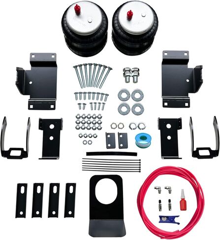 مجموعة تعليق أكياس الهواء الزنبركية من VIGOR متوافقة مع سيارة Toyota Tacoma 4WD وTacoma Prerunner 2WD موديل 2005-2023، ومجموعة نوابض مساعد الهواء الخلفي، بسعة تصل إلى 5000 رطل من سعة تسوية الحمل in Kuwait