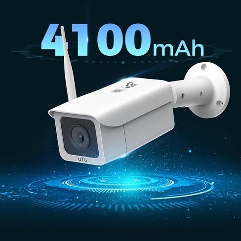 كاميرا ATLI Time Lapse Construction Camera FHD 1080P مثبتة مسبقًا وبطاقة ذاكرة سعة 128 جيجابايت وكاميرا بفاصل زمني مع تطبيق للتحكم في الحائط وفيديو Timelapse لموقع العمل في الهواء الطلق in Kuwait