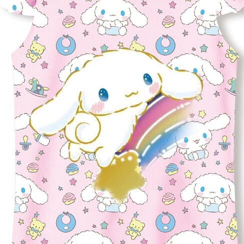 Girl's Princess Dress Kawaii Cartoon Character Print Casual Clothes for Kids 4-12 Years in Saudi Arabia