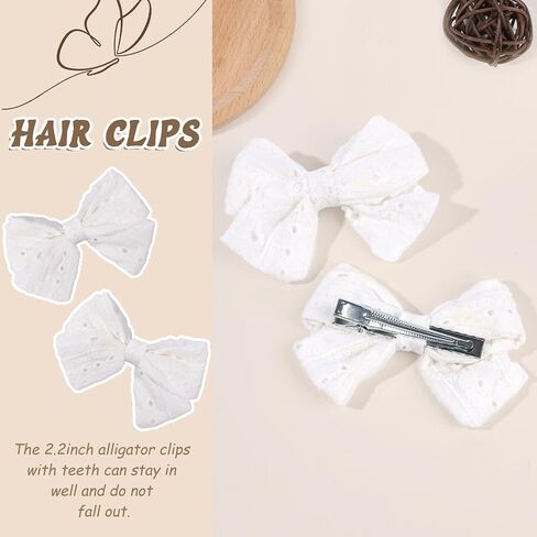 2PCS Baby Girls Hair Bows Clips Hair Barrettes Boutique Hair Accessories for Kids Toddlers Babies in Pairs -Black in Saudi Arabia