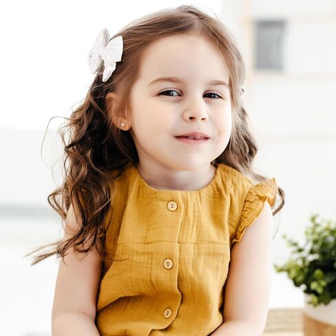 2PCS Baby Girls Hair Bows Clips Hair Barrettes Boutique Hair Accessories for Kids Toddlers Babies in Pairs -Black in Saudi Arabia