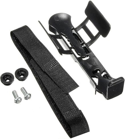 Bike Water Bottle Holder, Adjustable with Screws Bottle Holder Bicycle Rack Plastic Bicycle Accessories - Universal Bottle Cage(Black) in Saudi Arabia