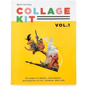Collage Kit Vol. 2: 1000+ Images for Junk Journaling, Vision Boarding & DIY Crafts | 230-Page Creative Magazine with Perforated Pages, Prompts & Art Inspiration for Beginners & Pros (Volume 2) in Saudi Arabia
