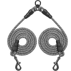 5 FT Double Dog Leash Coupler Extension Rope for Two Dogs Walking in Saudi Arabia