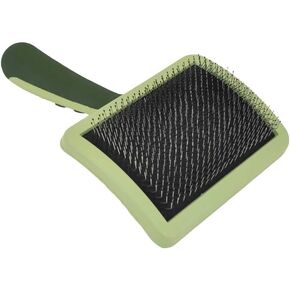 Coastal Pet Hair Brush for Dogs of All Types - Safari Curved Slicker Brush - Pet Grooming Tools for Shedding - Dog Pin Brush for Detangling - 7.5 x 4.5 inches in Kuwait