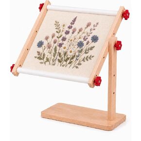 18" Adjustable Tabletop Embroidery Stand with 360° Rotating Base in Saudi Arabia