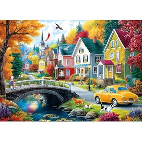 MINIWAN Halloween 1000 Piece Jigsaw Puzzle for Adults, 27.5" x 19.7" in Saudi Arabia
