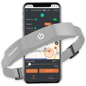 GPS Wireless Dog Fence with Free App, Electric Fence Training Collar in Saudi Arabia